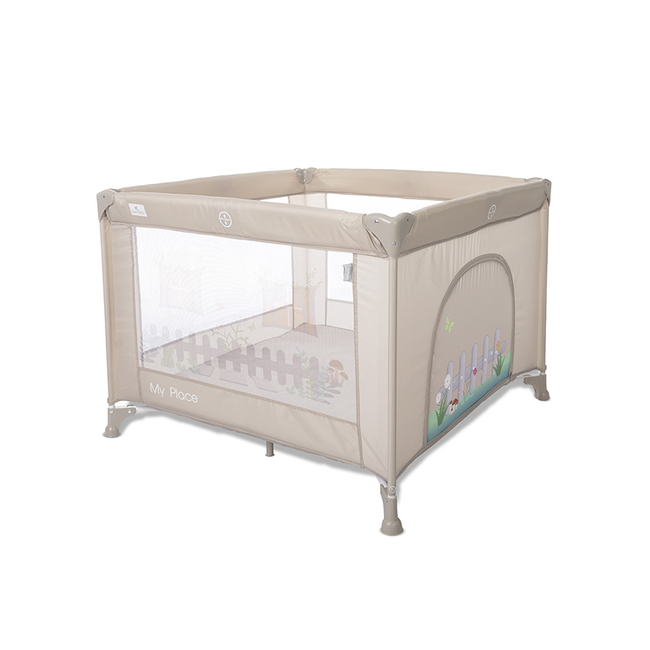 Lorelli PLAYPEN MY PLACE WITH ROOF 100/100 BEIGE 10080642507