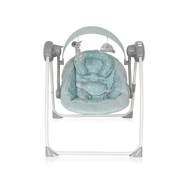 Lorelli BABY SWING PORTOFINO FROSTY GREEN STARS 10090062394