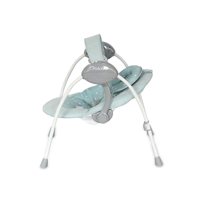 Lorelli BABY SWING PORTOFINO FROSTY GREEN STARS 10090062394