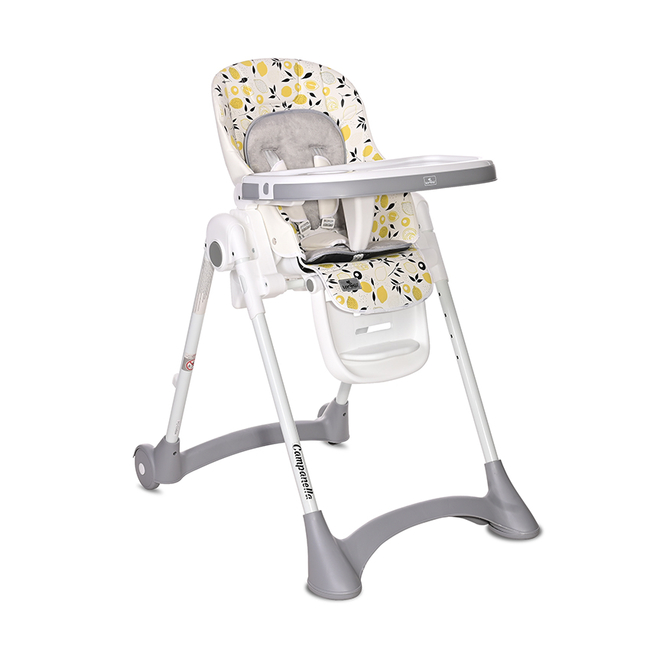 Lorelli HIGH CHAIR CAMPANELLA CAPRI LEMONS PU LEATHER 10100412321