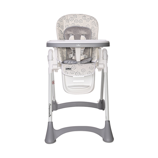 Lorelli HIGH CHAIR CAMPANELLA WHITE FLUFF PU LEATHER 10100412323