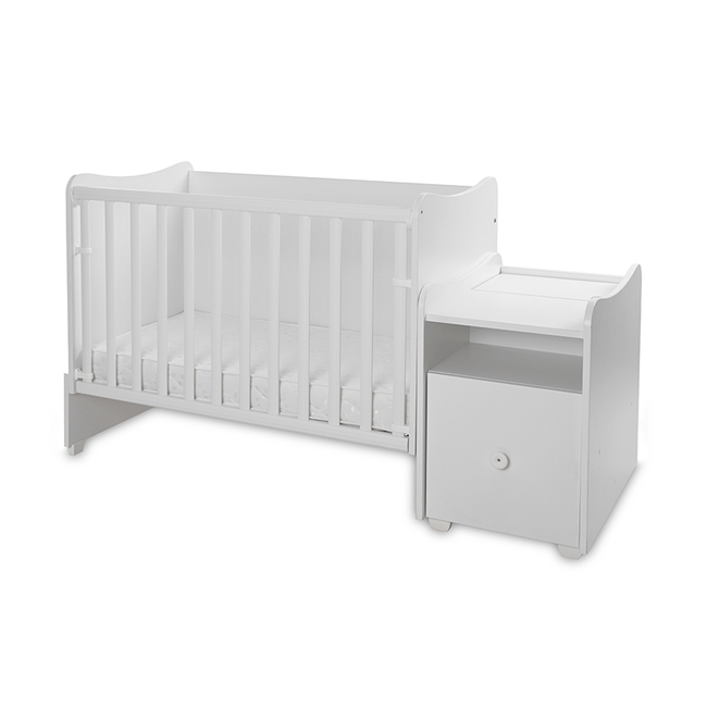 Lorelli BED TREND PLUS 70/160 TRIO WHITE 10150590024P