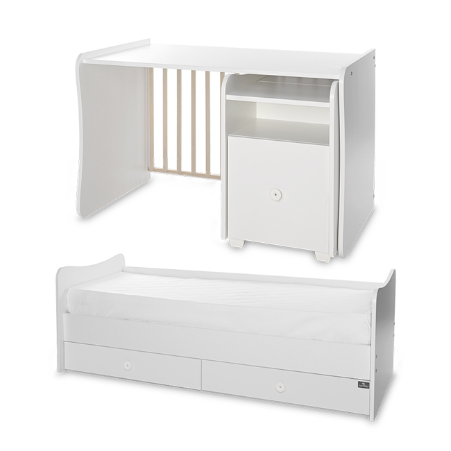 Lorelli BED TREND PLUS 70/160 TRIO WHITE 10150590024P