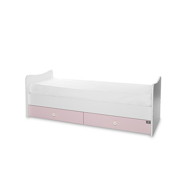 Lorelli BED TREND PLUS NEW 70/160 WHITE/ORCHID PINK 10150590038P