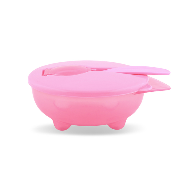 Lorelli FEEDING BOWL+SPOON PINK 10230580002