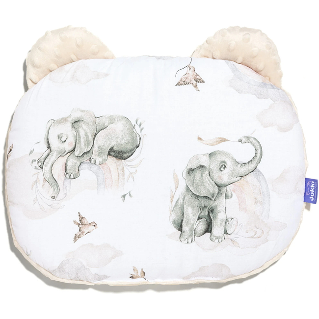 JUKKI Flat Pillow Elephant’s Paradise Minky 5904506808731