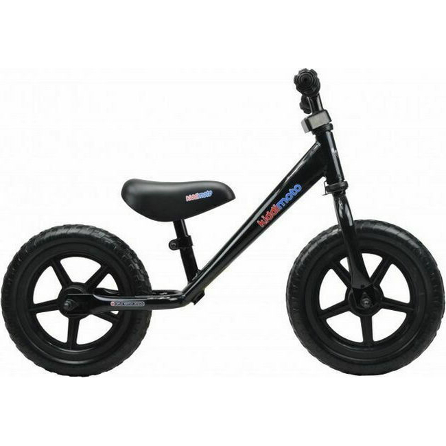 Kiddimoto SUPER JUNIOR Ποδήλατο ισορροπίας 2+ ετών Black SJ3