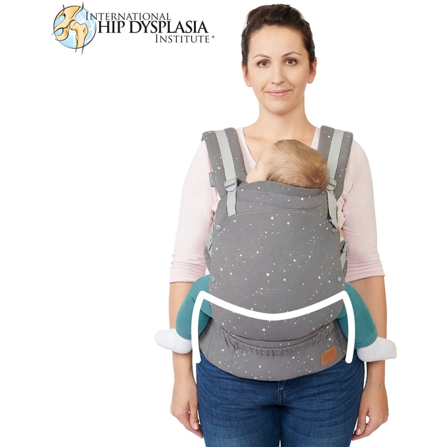 Kinderkraft Huggy Baby carrier 3+ months up to 20kg grey