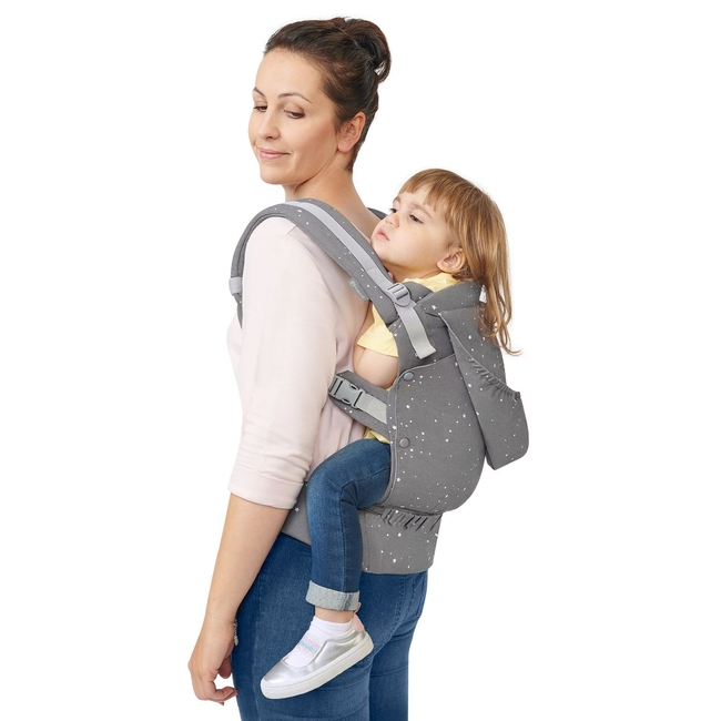 Kinderkraft Huggy Μάρσιπος 3+ μηνών έως 20kg grey