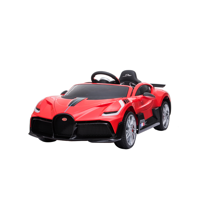 Kikka Boo Bugatti Divo Επαναφορτιζόμενο αυτοκίνητο με άδεια  Red 31006050370