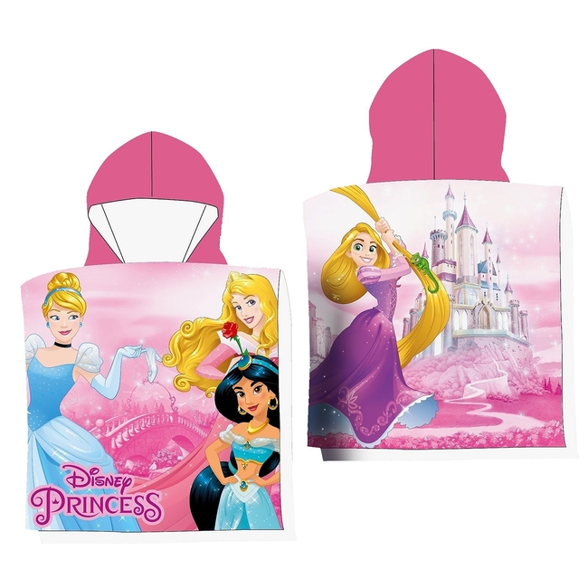 SUMMERtiempo SMALL PRINCESS PONCHO BEACH TOWEL 100x50cm 2+ years 42-2986