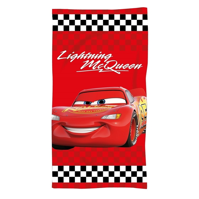 DISNEY CARS MC QUEEN BEACH TOWEL 140x70cm 42-2998