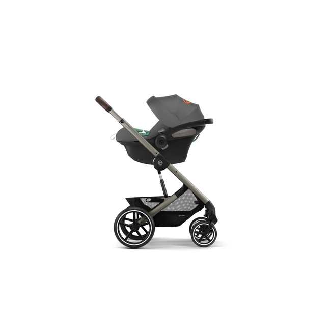 Cybex Balios S Lux Set 4 in 1 SLV Transport System with Seat Cloud G i-Size Lava Grey 70000499