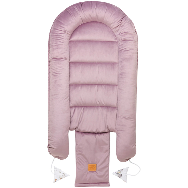 Jukki Baby Nest Cocoon Φωλιά Για Βρέφη 100x55 Διπλής Όψης Σετ 5 τχμ Candy Circus βελούδο