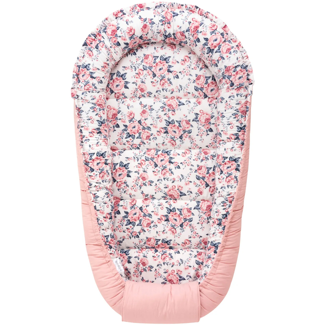 Jukki Baby Nest XXL For Babies 65x120 Roses