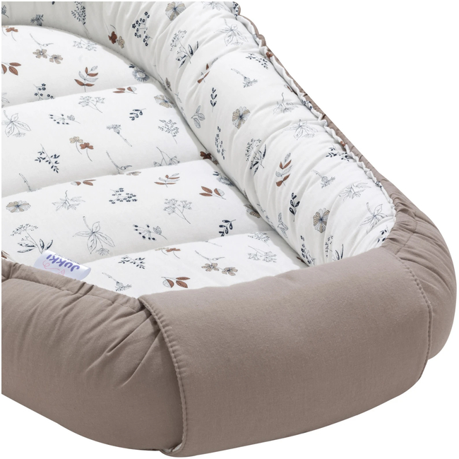 Jukki Baby Nest Cocoon Nest For Babies 100x55 Double Sided Simply Nature