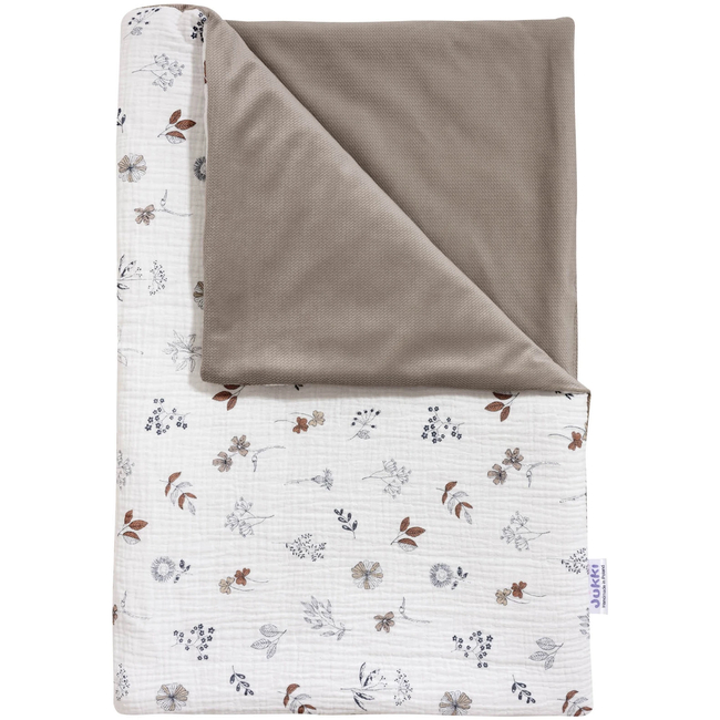 Jukki Baby Nest Cocoon 100x55 Double Sided Simply Nature Velvet