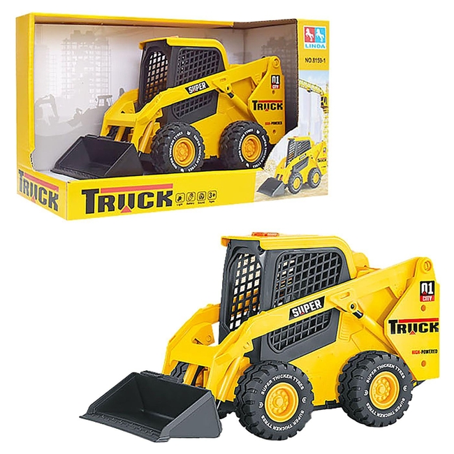 ToyMarkt Friction bulldozer light + sounds