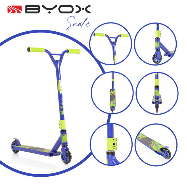 Byox Snake Πατίνι για Κόλπα 8+ ετών μπλε 3800146225124