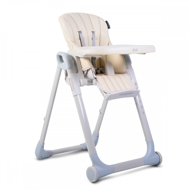 Cangaroo I eat Ρυθμιζόμενο Καρεκλάκι Φαγητού Beige 3800146239497  (Δώρο Μπολ & Κουταλάκι)