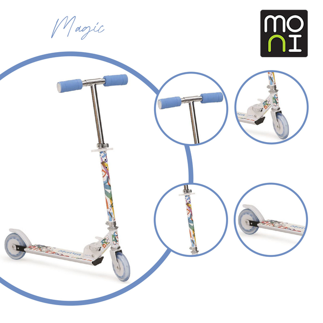 Moni Scooter Magic Zc Παιδικό Πατίνι (3+ ετών) D001-1  μπλε 3800146255589