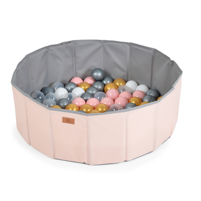 Moni Foldable play ball pool 7 cm (90 balls) pink 3800146223434