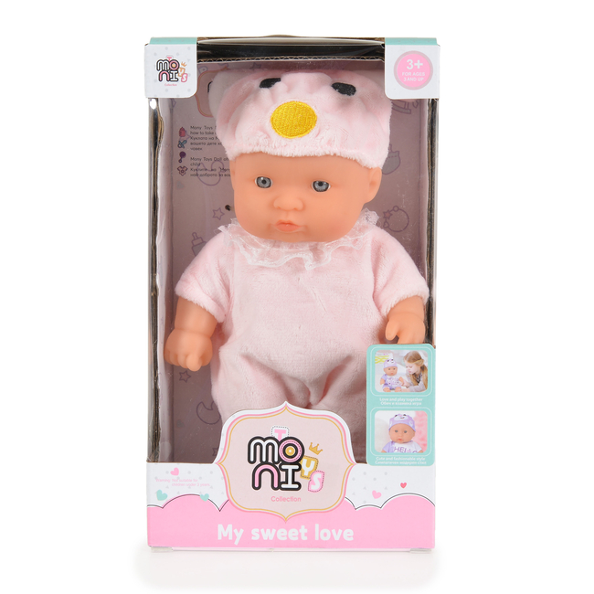 Moni 20cm Doll Mouse pink 6122 3800146223366