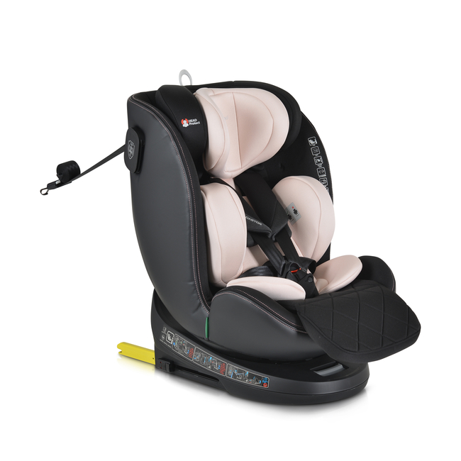 Cangaroo Castor I-size 40-150cm Isofix Κάθισμα αυτοκινήτου pudra 3801005151868