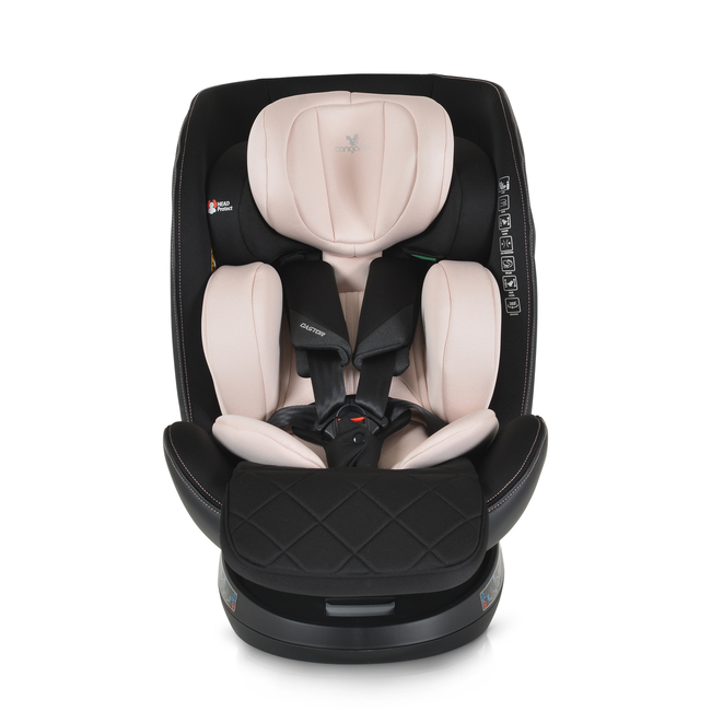 Cangaroo Castor I-size 40-150cm Isofix Κάθισμα αυτοκινήτου pudra 3801005151868