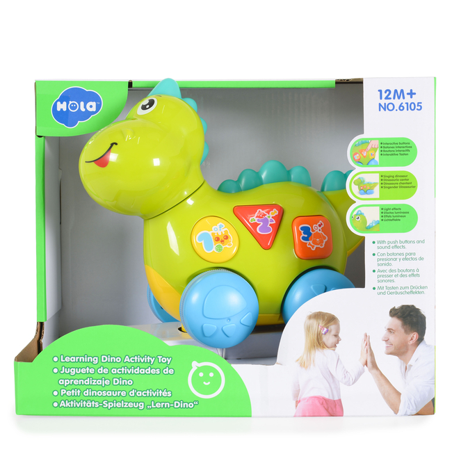 Hola Learning Dino activity toy 6105 3800146224837