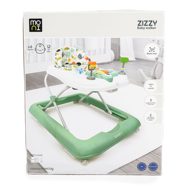 Moni Baby walker Zizzy mint 3800146244507