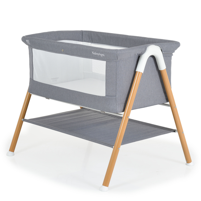 Moni Baby crib Kalinihta Premium grey 3800146249649