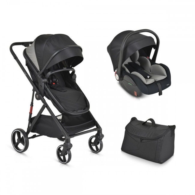 Moni Baby stroller 2 In 1 Marbella black 3800146236502