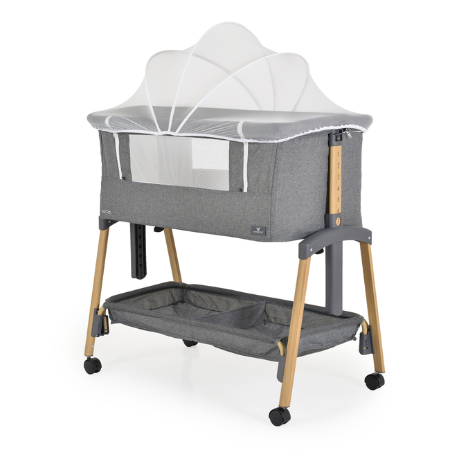 Cangaroo Baby crib Adoro grey 3800146249694