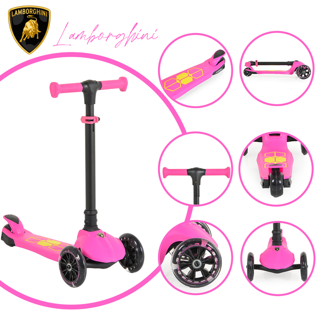 Byox Scooter Lamborghini Basic pink 3800146228545