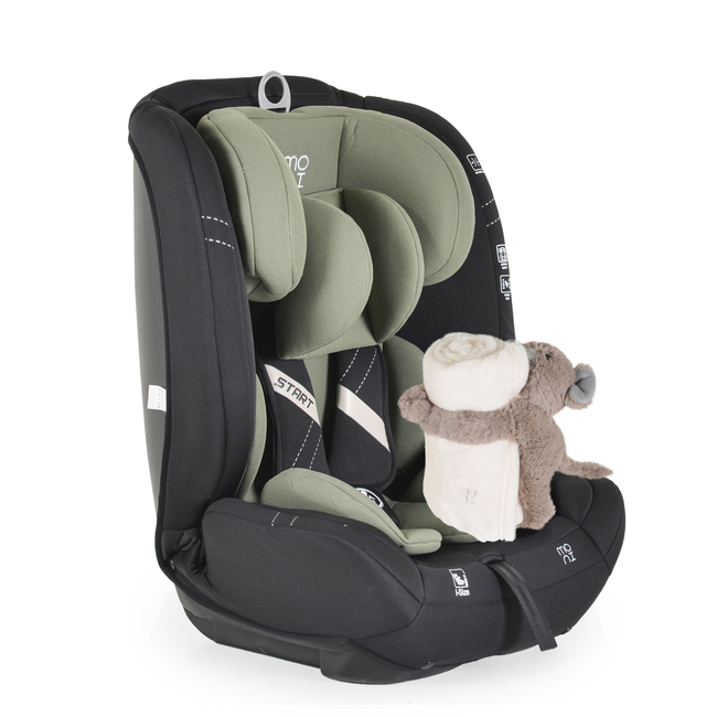 Moni Car seat START green 76-150cm 3801005151950