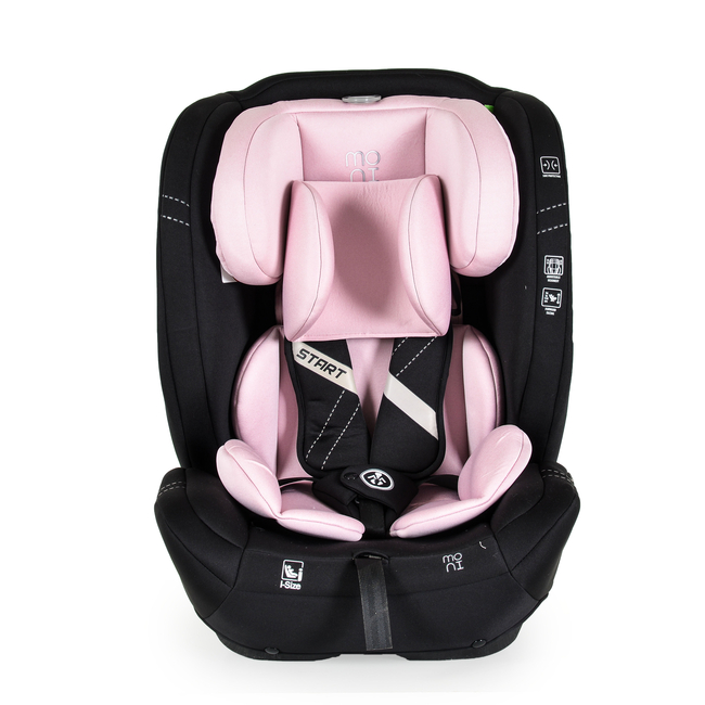 Moni Car seat START pink 76-150cm 3801005151967