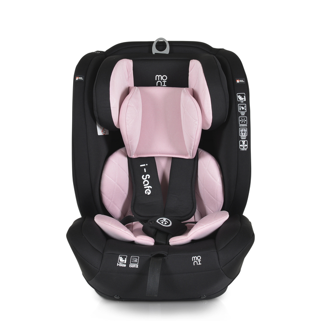 Moni Car seat Isafe pink 76-150cm 3801005151578