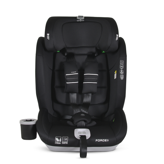 Cangaroo Baby car seat Force black 76-150cm 3801005152339