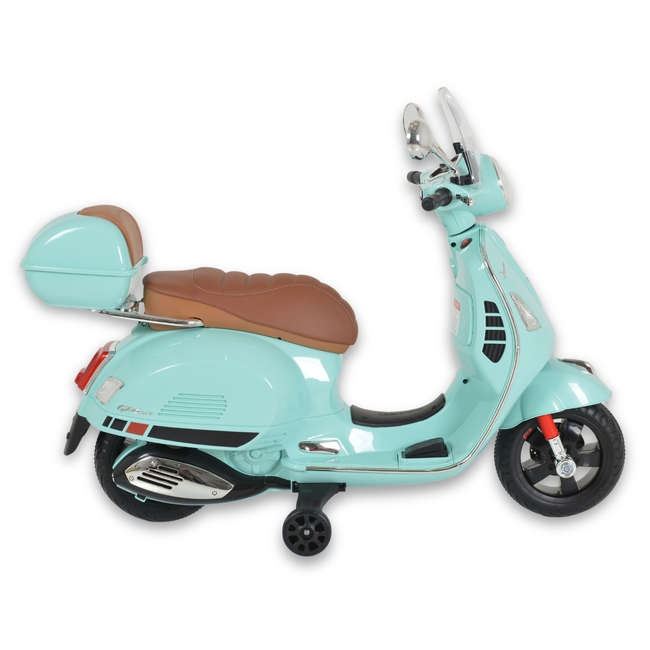 Cangaroo BO 801 Vespa GTS Super Παιδική Ηλεκτροκίνητη Μοτοσυκλέτα 3-6 ετών green 3801005000845