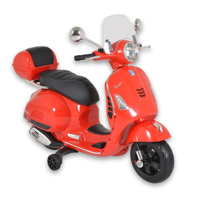 Cangaroo BO 801 Vespa GTS Super Παιδική Ηλεκτροκίνητη Μοτοσυκλέτα 3-6 ετών red 3801005000869