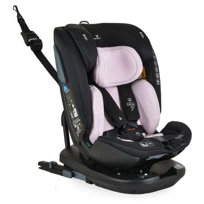 Cangaroo Gravity I-size 40-150cm Isofix Παιδικό κάθισμα αυτοκινήτου ροζ 3801005152216