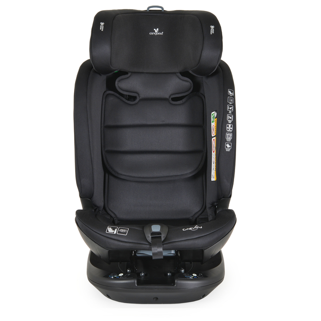 Cangaroo Baby car seat Gravity I-size black 40-150cm 3801005152193