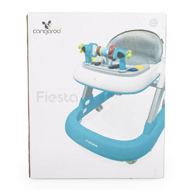 Cangaroo Baby walker Fiesta grey 3800146244415