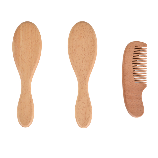 Cangaroo Baby wooden brush set SWT202 3800146271428