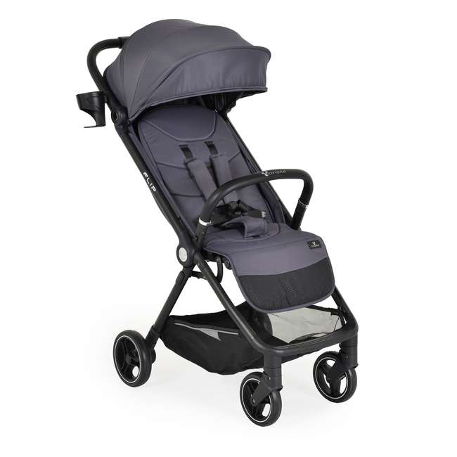 Cangaroo Baby stroller Flip Obsidian grey 3800146236809