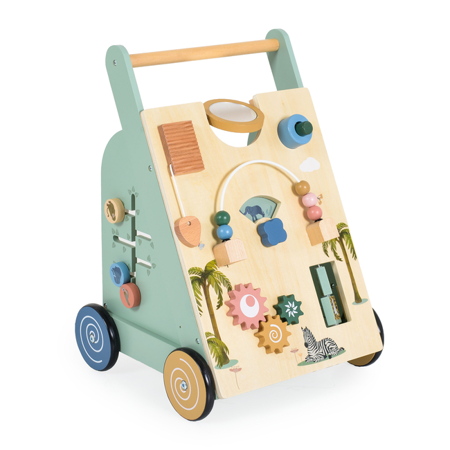 Moni Wooden Activity Walker - 24011 3801005600694