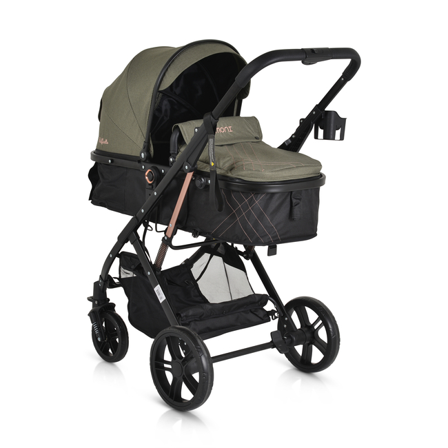 Moni Baby stroller Rafaello olive green 3800146236144