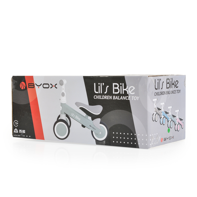 Byox Lil`s Bike Μίνι ποδήλατο ισορροπίας μπεζ 3800146229023 (Δωρο Μπρος Πισω Φωτα Led)