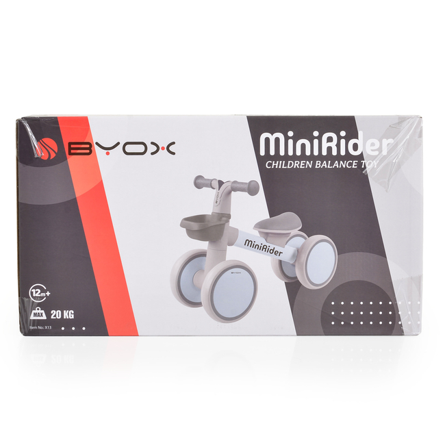 Byox Mini balance bike Mini Rider grey 3800146229078